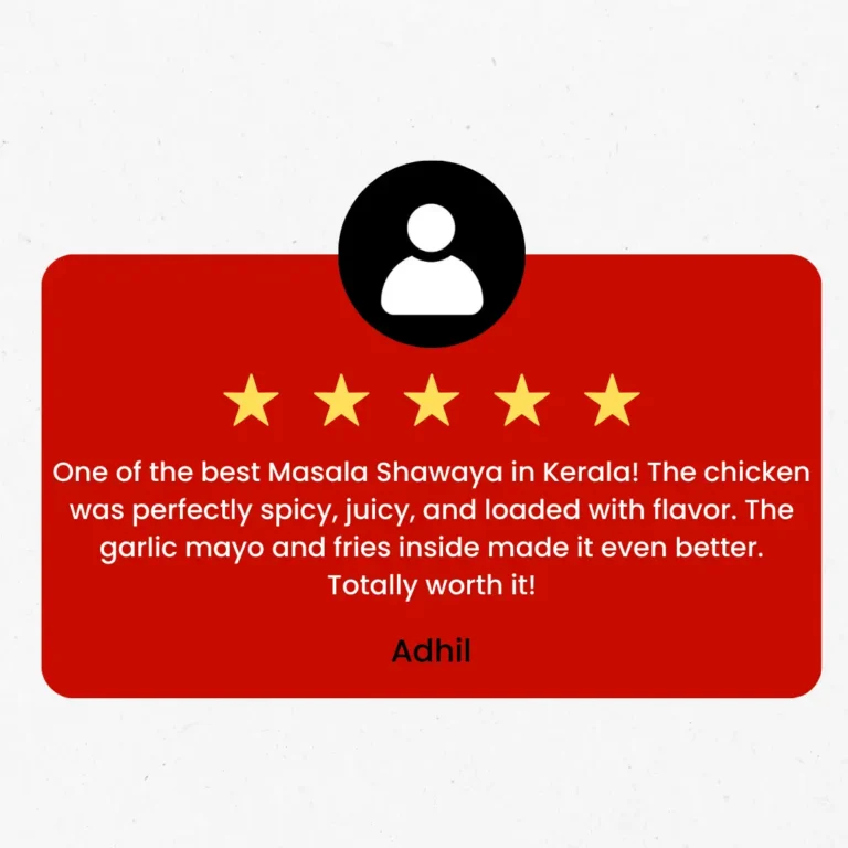 Adhil review for best masala shawaya in kerala